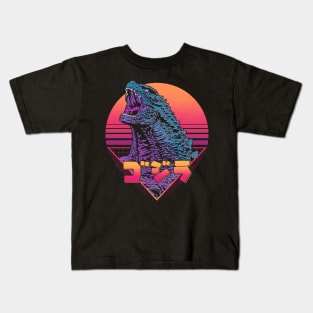 Retro Monster Kids T-Shirt